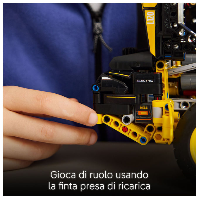 LEGO Technic Pala Gommata Volvo L120 Electric 42209