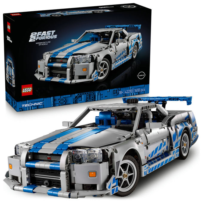 Lego Auto Nissan Skyline GT-R (R34) 2 Fast 2 Furious