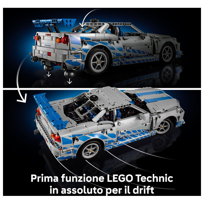 Lego Auto Nissan Skyline GT-R (R34) 2 Fast 2 Furious