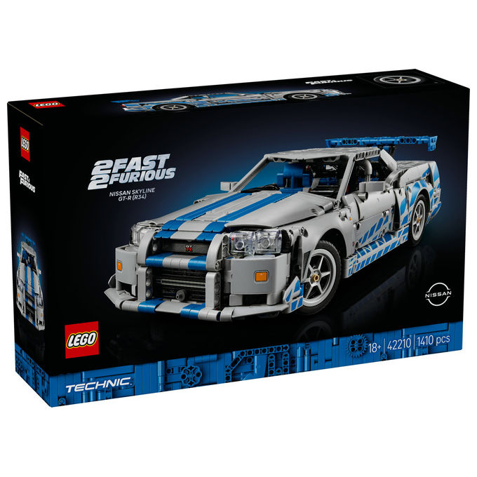 Lego Auto Nissan Skyline GT-R (R34) 2 Fast 2 Furious