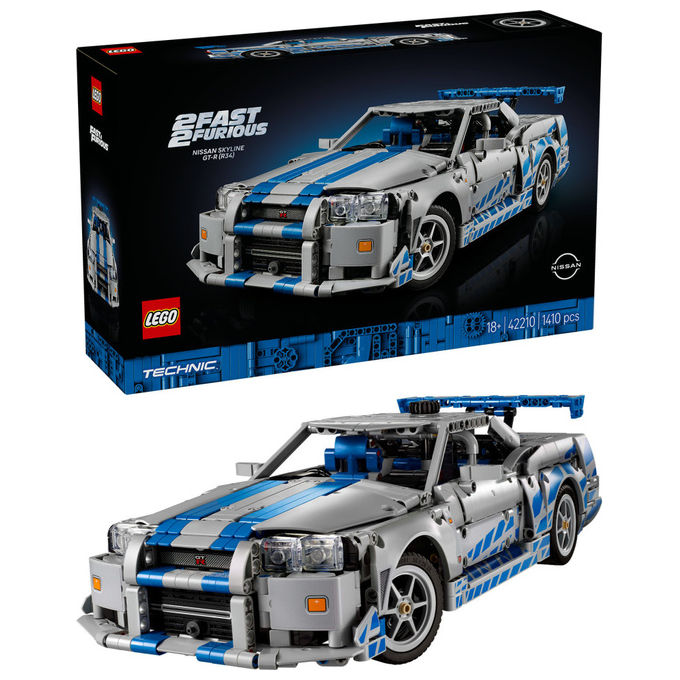 Lego Auto Nissan Skyline GT-R (R34) 2 Fast 2 Furious