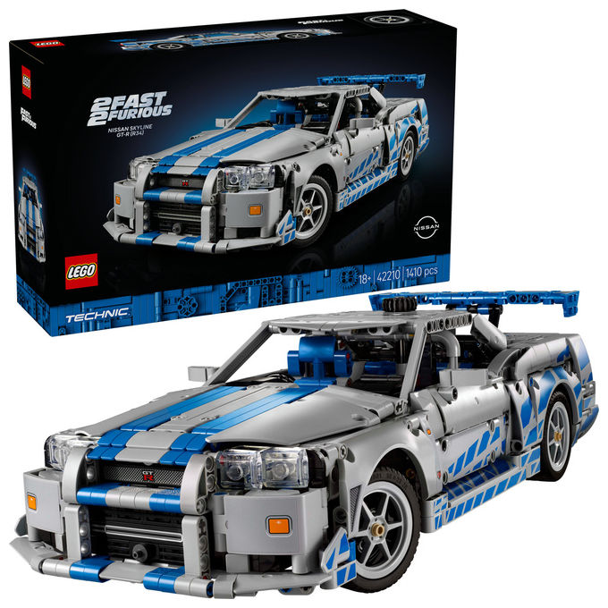 Lego Auto Nissan Skyline GT-R (R34) 2 Fast 2 Furious