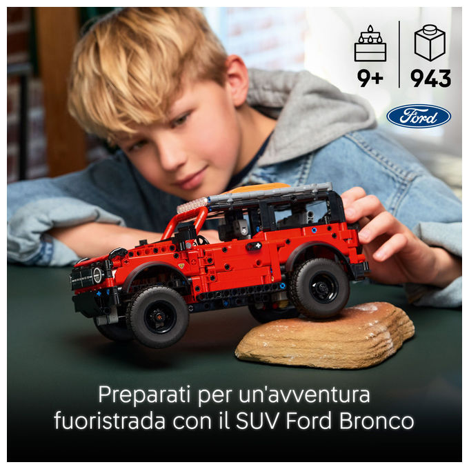 Lego Technic Suv Ford Bronco Modellino Auto da Costruzione