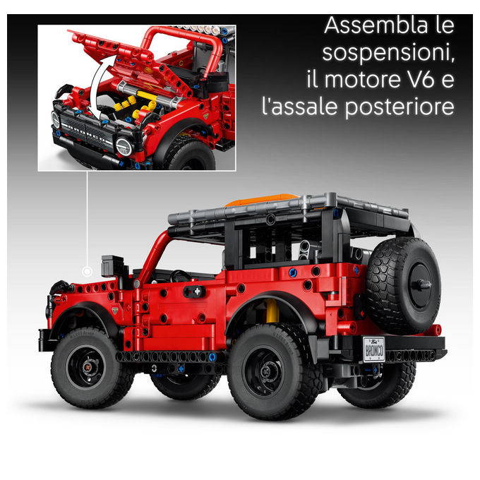 Lego Technic Suv Ford Bronco Modellino Auto da Costruzione