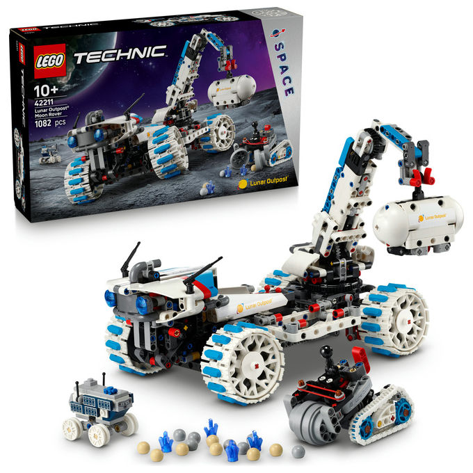 Lego Technic Veicolo Spaziale Rover Lunare Lunar Outpost