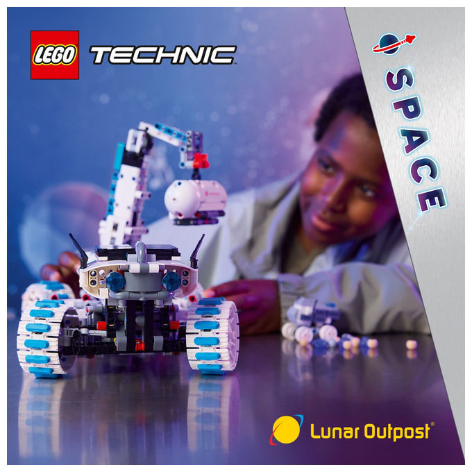 Lego Technic Veicolo Spaziale Rover Lunare Lunar Outpost