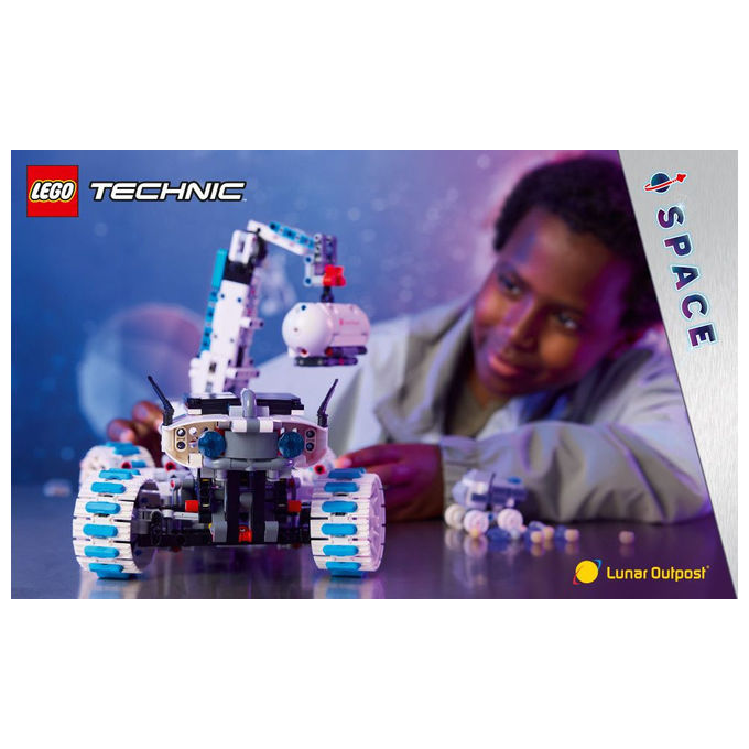 Lego Technic Veicolo Spaziale Rover Lunare Lunar Outpost