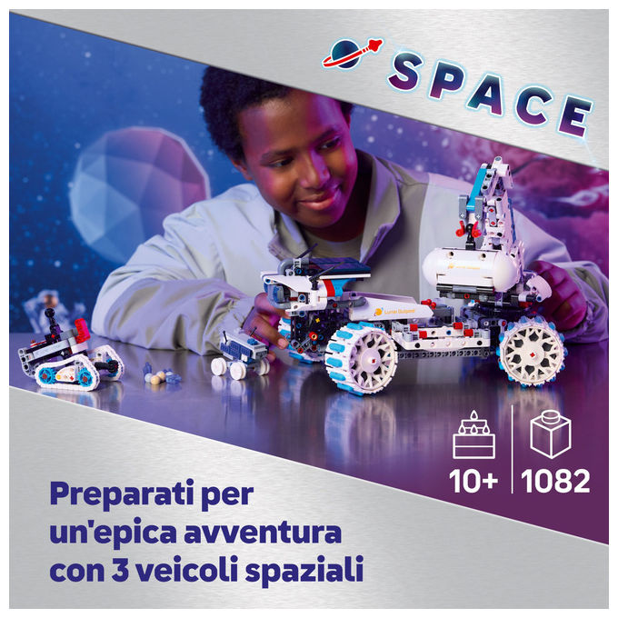Lego Technic Veicolo Spaziale Rover Lunare Lunar Outpost