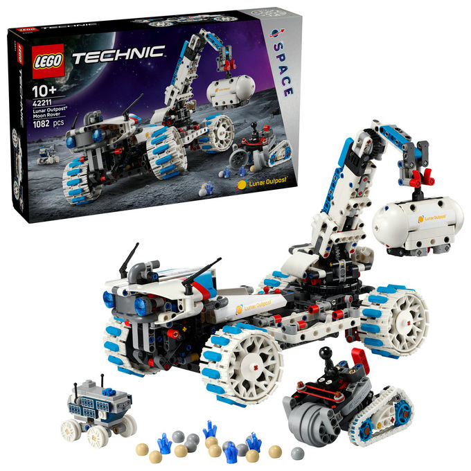 Lego Technic Veicolo Spaziale Rover Lunare Lunar Outpost