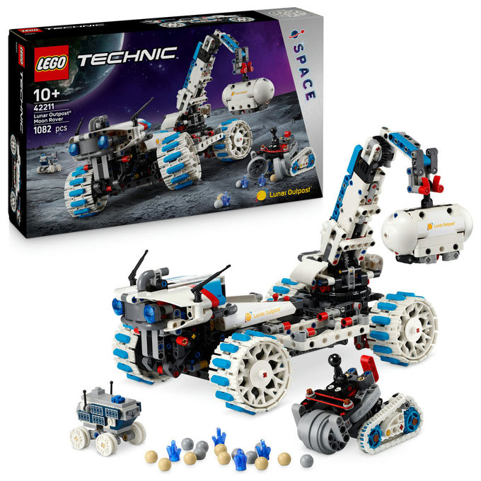 Lego Technic Veicolo Spaziale Rover Lunare Lunar Outpost
