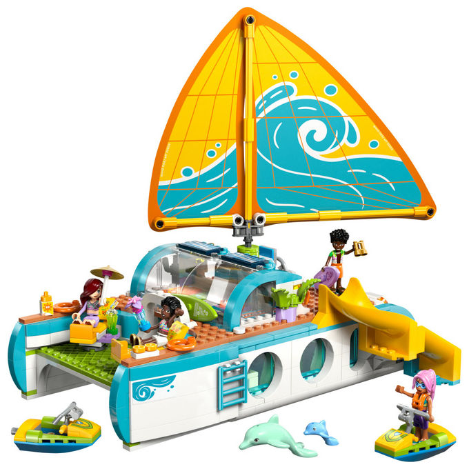 Lego Friends Avventura sul Catamarano Set costruzioni 42664