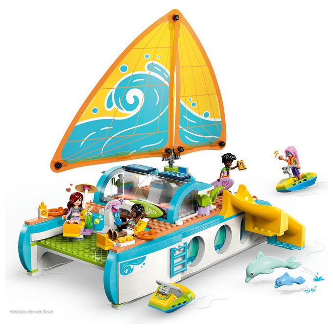 Lego Friends Avventura sul Catamarano Set costruzioni 42664