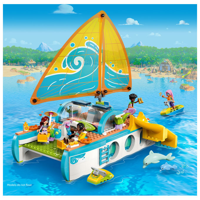 Lego Friends Avventura sul Catamarano Set costruzioni 42664