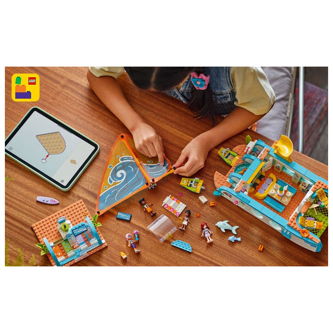 Lego Friends Avventura sul Catamarano Set costruzioni 42664