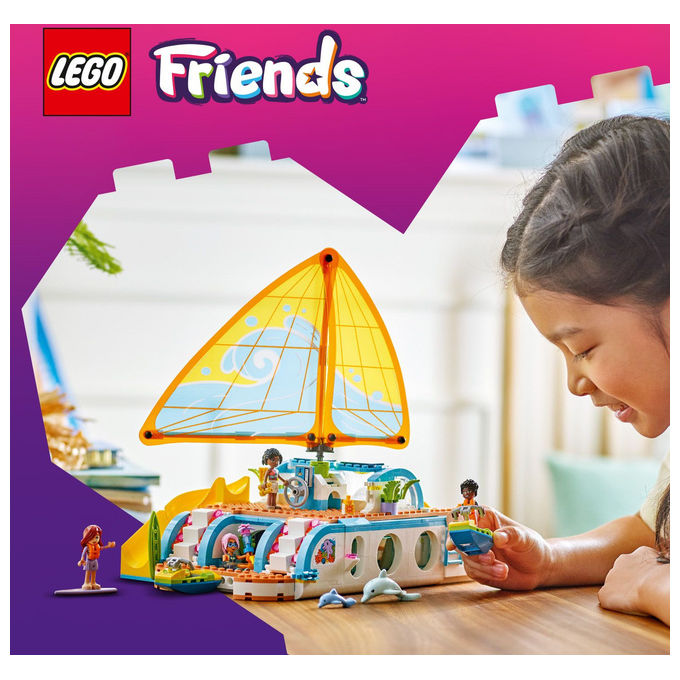 Lego Friends Avventura sul Catamarano Set costruzioni 42664