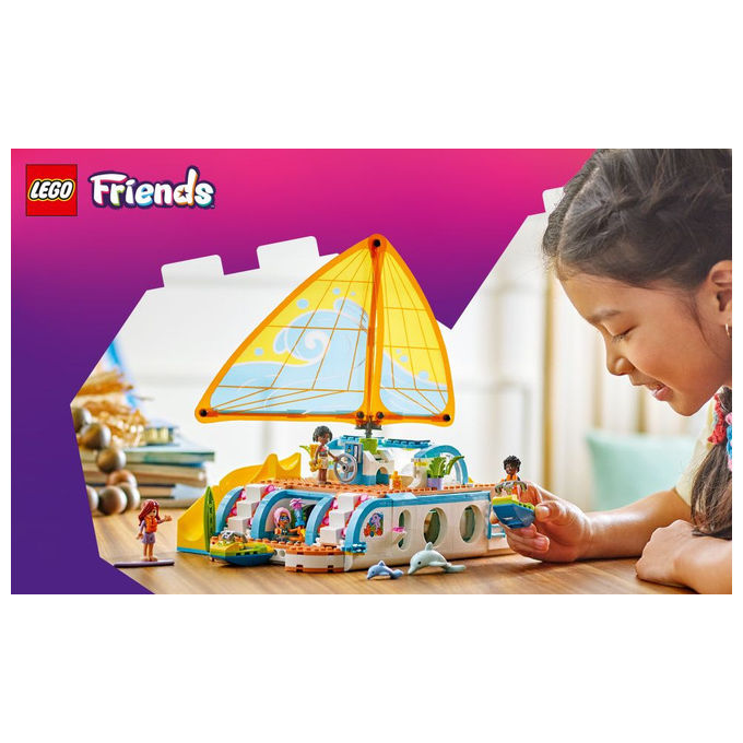 Lego Friends Avventura sul Catamarano Set costruzioni 42664