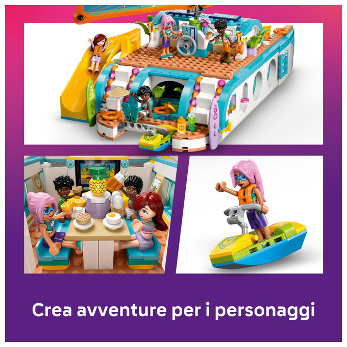 Lego Friends Avventura sul Catamarano Set costruzioni 42664