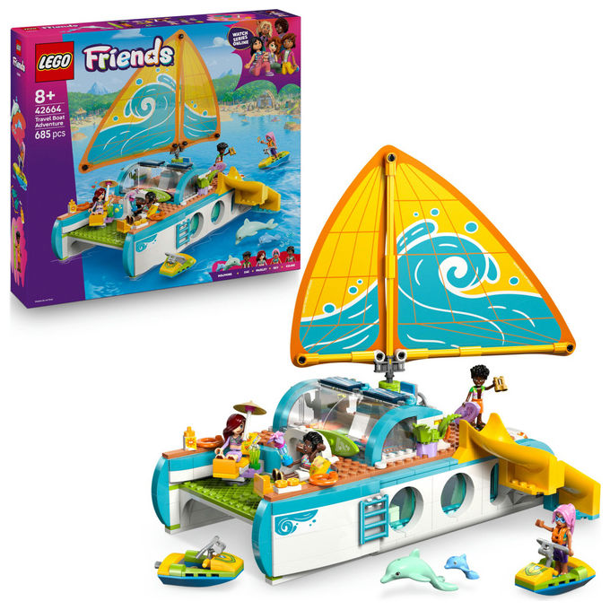Lego Friends Avventura sul Catamarano Set costruzioni 42664