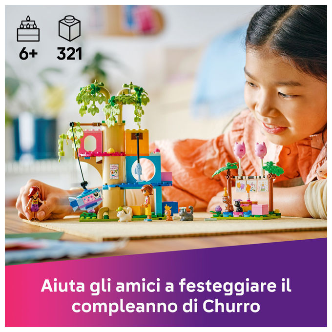 Lego Friends Festa Compleanno Felina e Casa sull'Albero