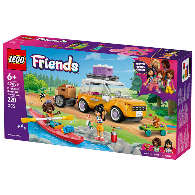 Lego Friends Viaggio in Auto con Cucciolo 42659