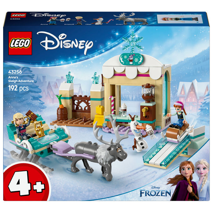 LEGO Avventura sulla Slitta di Anna Frozen 43256