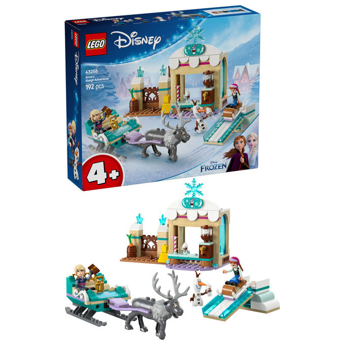 LEGO Avventura sulla Slitta di Anna Frozen 43256