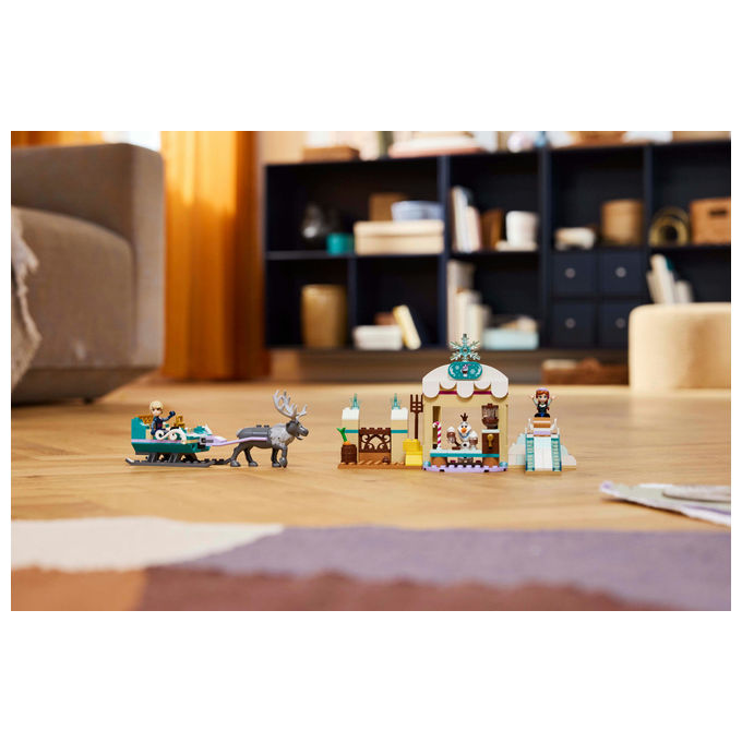 LEGO Avventura sulla Slitta di Anna Frozen 43256