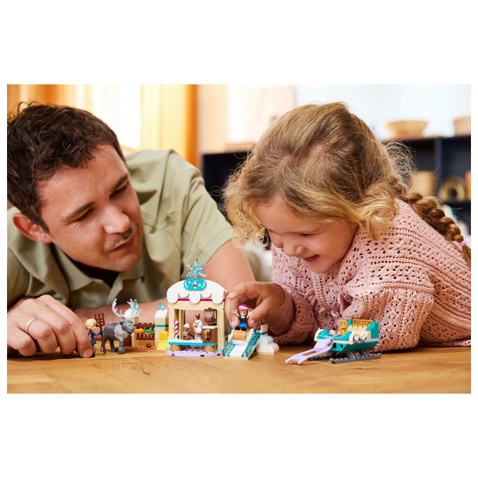 LEGO Avventura sulla Slitta di Anna Frozen 43256