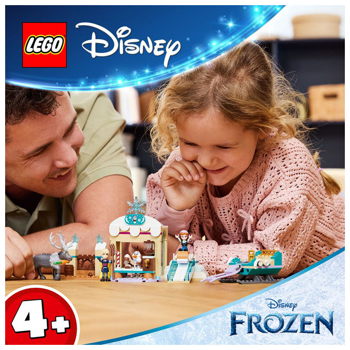 LEGO Avventura sulla Slitta di Anna Frozen 43256