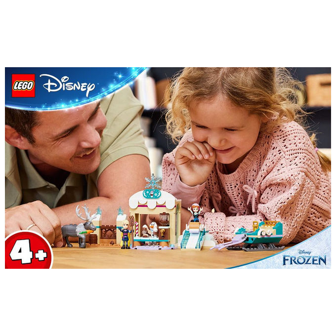 LEGO Avventura sulla Slitta di Anna Frozen 43256