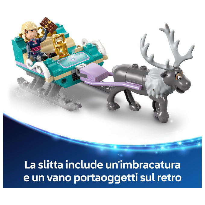 LEGO Avventura sulla Slitta di Anna Frozen 43256