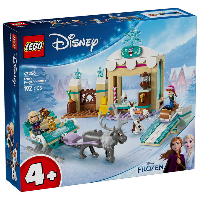 LEGO Avventura sulla Slitta di Anna Frozen 43256