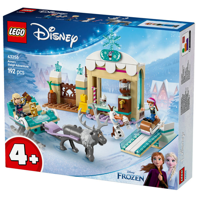 LEGO Avventura sulla Slitta di Anna Frozen 43256