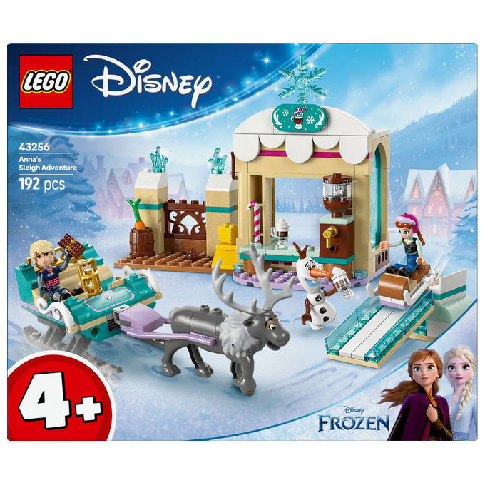 LEGO Avventura sulla Slitta di Anna Frozen 43256