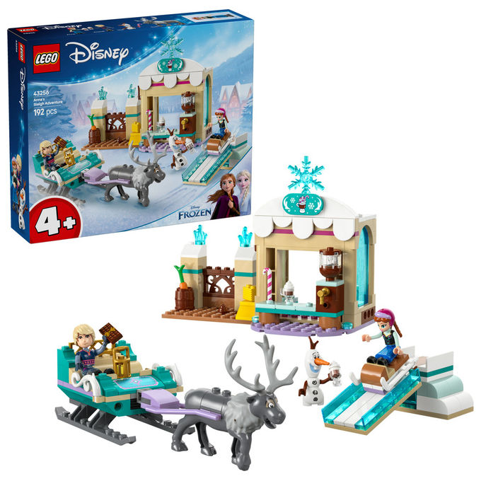 LEGO Avventura sulla Slitta di Anna Frozen 43256