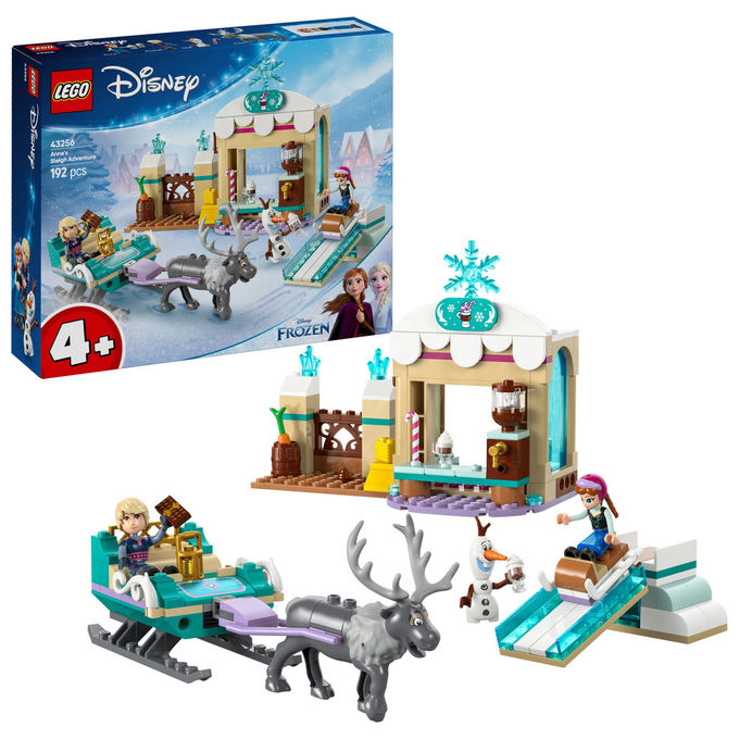 LEGO Avventura sulla Slitta di Anna Frozen 43256