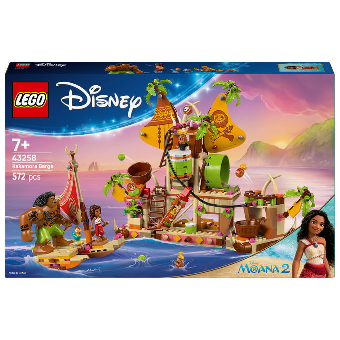 Lego Il Barcone dei Kakamora: Set Costruzioni Oceania con Vaiana e Maui