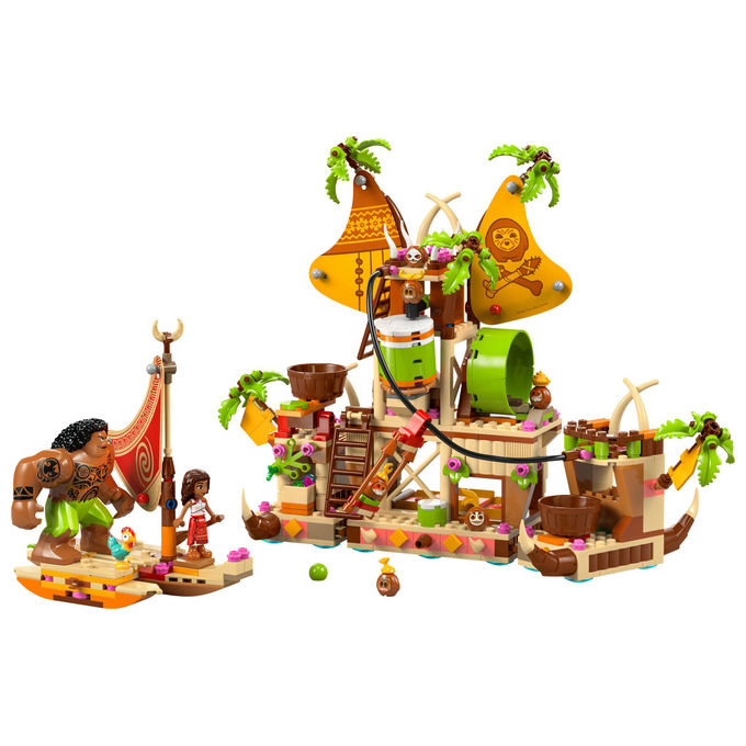 Lego Il Barcone dei Kakamora: Set Costruzioni Oceania con Vaiana e Maui