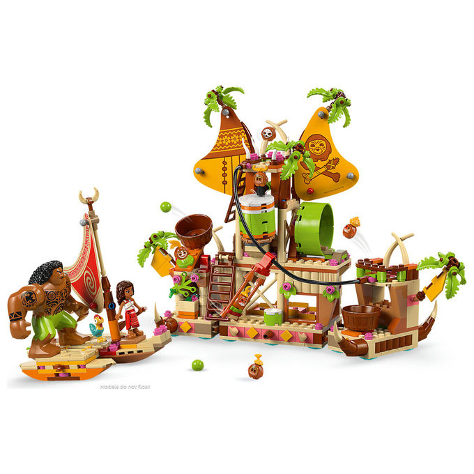 Lego Il Barcone dei Kakamora: Set Costruzioni Oceania con Vaiana e Maui