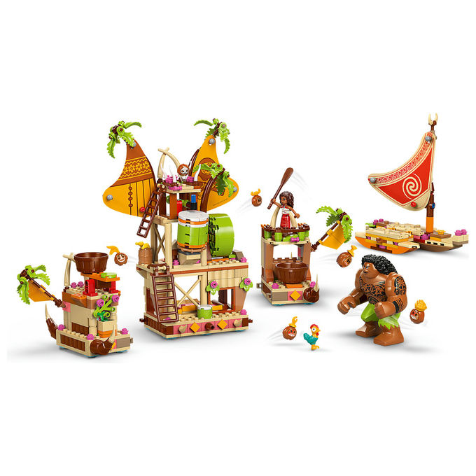 Lego Il Barcone dei Kakamora: Set Costruzioni Oceania con Vaiana e Maui