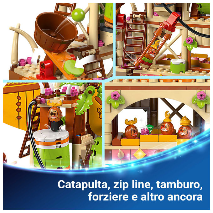 Lego Il Barcone dei Kakamora: Set Costruzioni Oceania con Vaiana e Maui