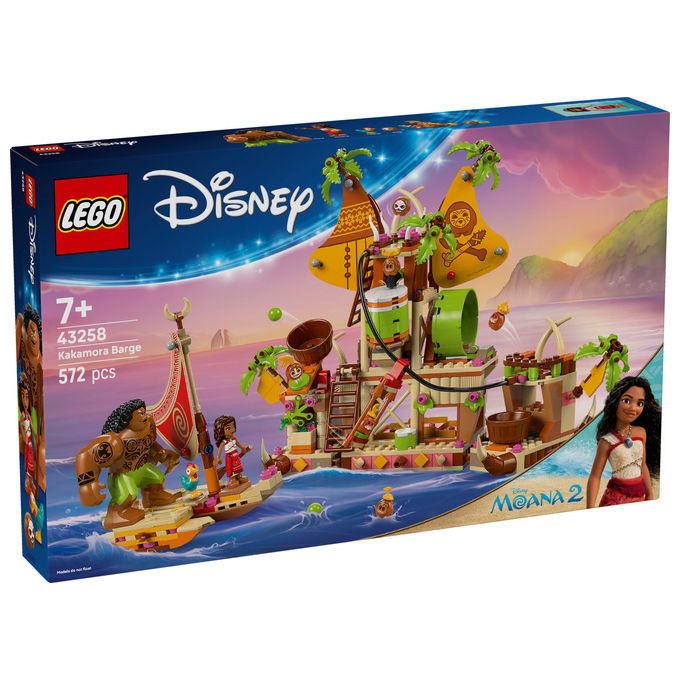 Lego Il Barcone dei Kakamora: Set Costruzioni Oceania con Vaiana e Maui