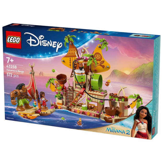 Lego Il Barcone dei Kakamora: Set Costruzioni Oceania con Vaiana e Maui