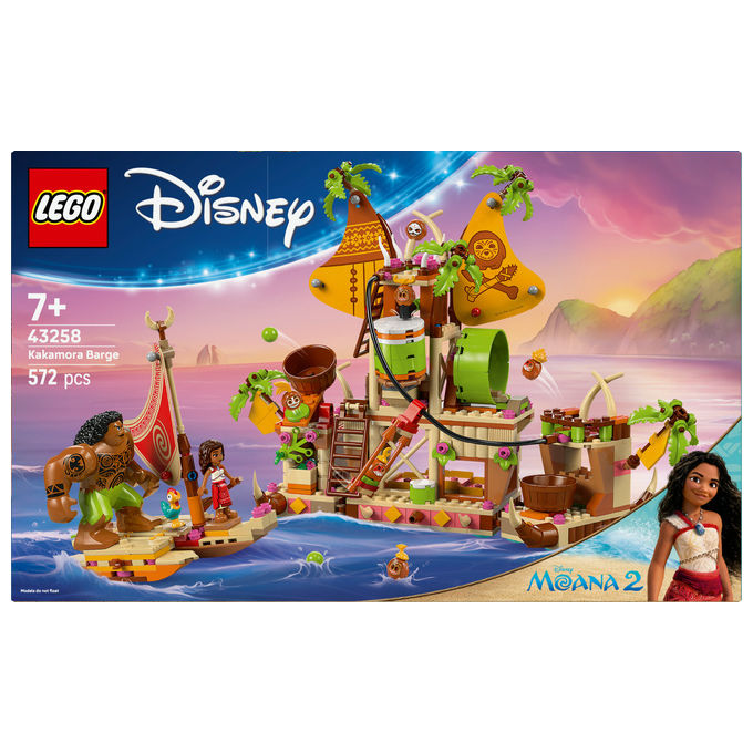 Lego Il Barcone dei Kakamora: Set Costruzioni Oceania con Vaiana e Maui