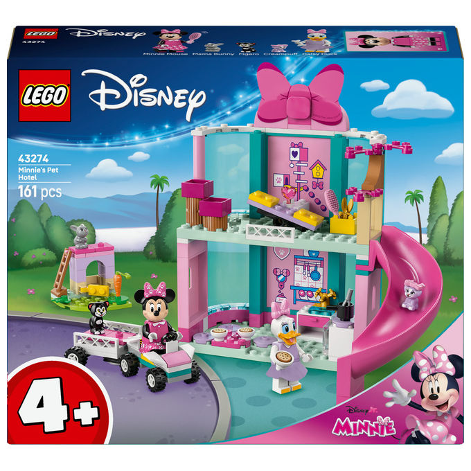 Lego Disney L'Hotel degli Animali di Minni Set Costruzioni 4+ Anni