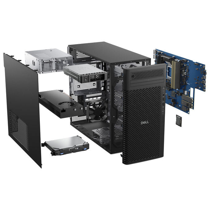 Dell Pro Max FCT2250 T2 Tower PC Intel Ultra 7 32GB 1TB RTX A1000 Win11 Pro Nero