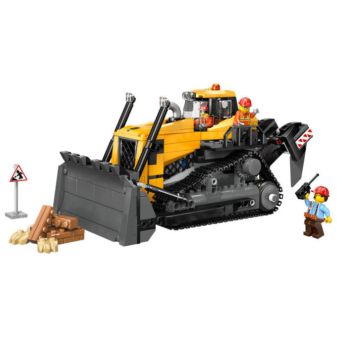 Lego City Bulldozer Giallo: Set Costruzioni per Bambini 60466