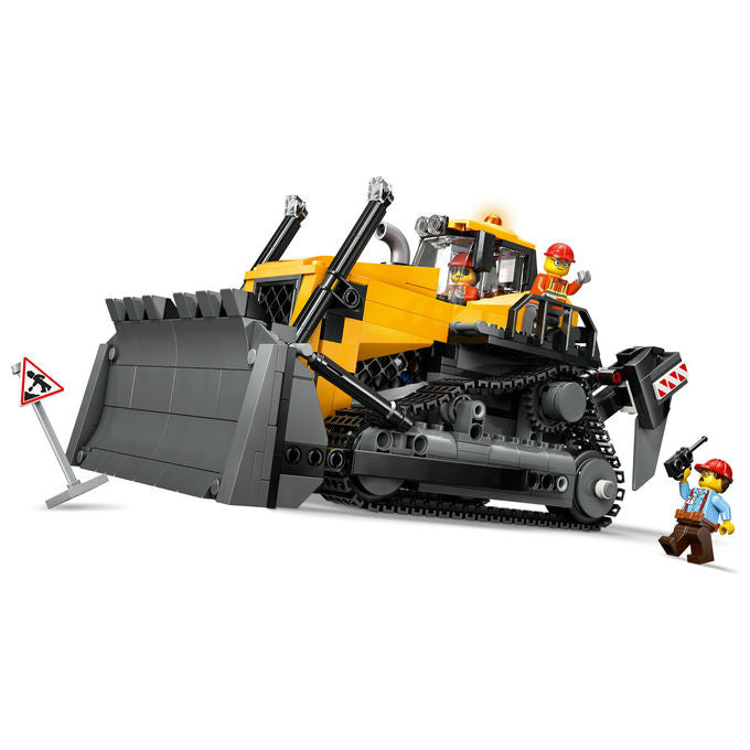 Lego City Bulldozer Giallo: Set Costruzioni per Bambini 60466