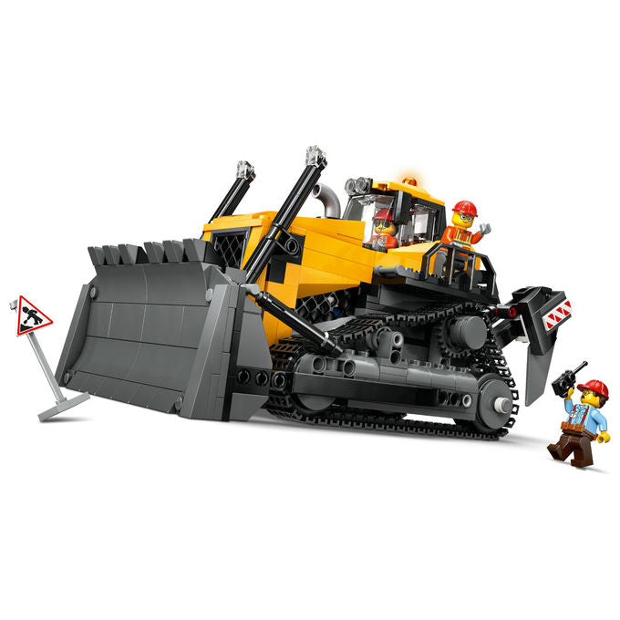 Lego City Bulldozer Giallo: Set Costruzioni per Bambini 60466