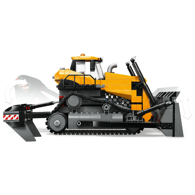 Lego City Bulldozer Giallo: Set Costruzioni per Bambini 60466